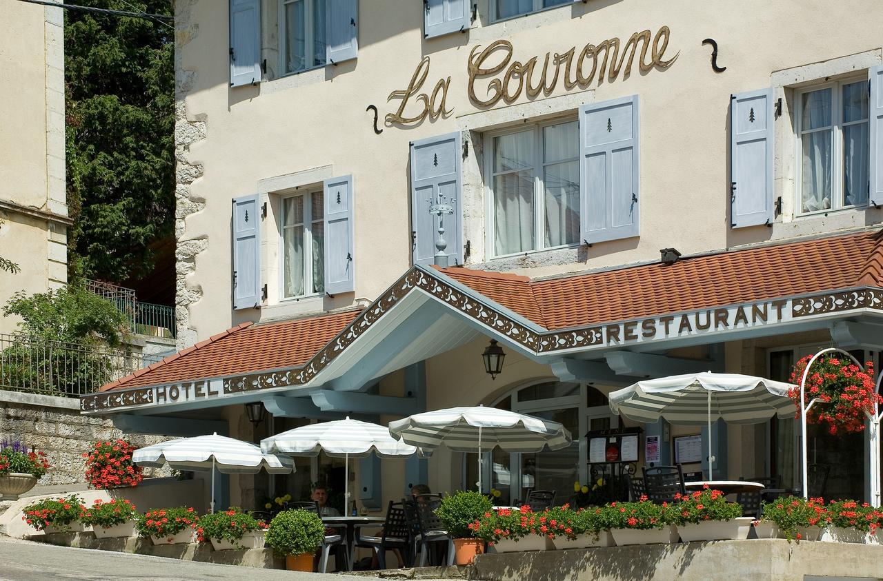 Отель La Couronne Jougne Экстерьер фото